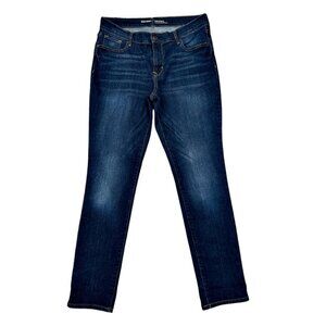 Old Navy Jeans Womens Size 10 Mid Rise Original Stretch Denim Blue Dark Wash